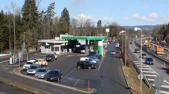  A6 Raststätte Münsingen West 