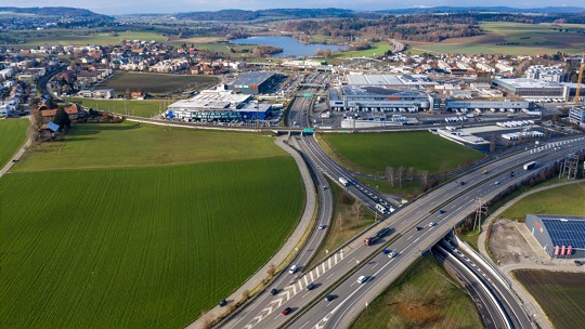  A6 Verzweigung Schönbühl 