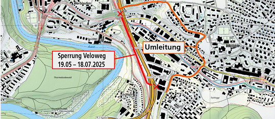  Umleitungsroute 